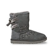 UGG Classic Galaxy Bling Short Charcoal Boots - Women's