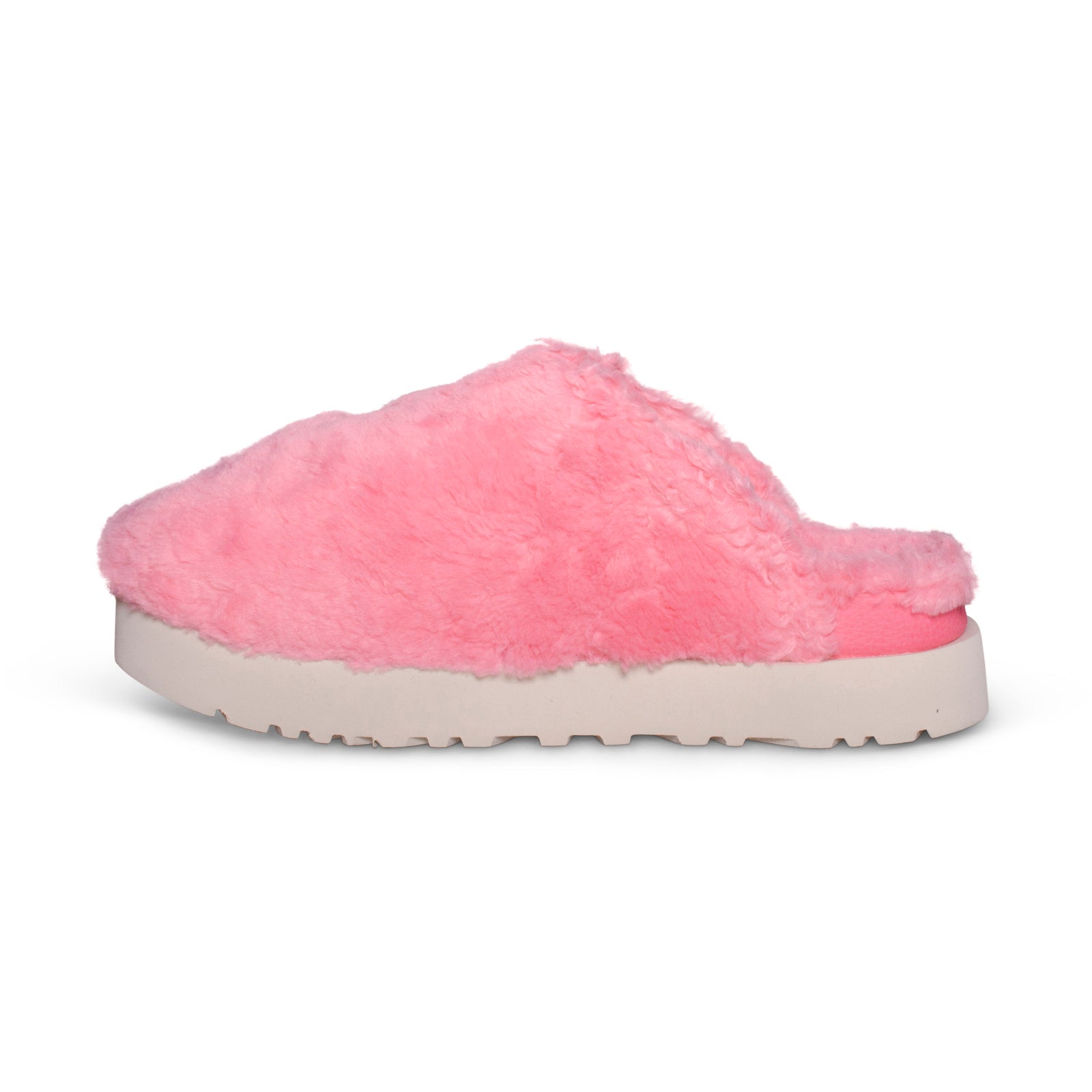 UGG Fuzz Sugar Slide Pink Jasmine Slippers - Women's