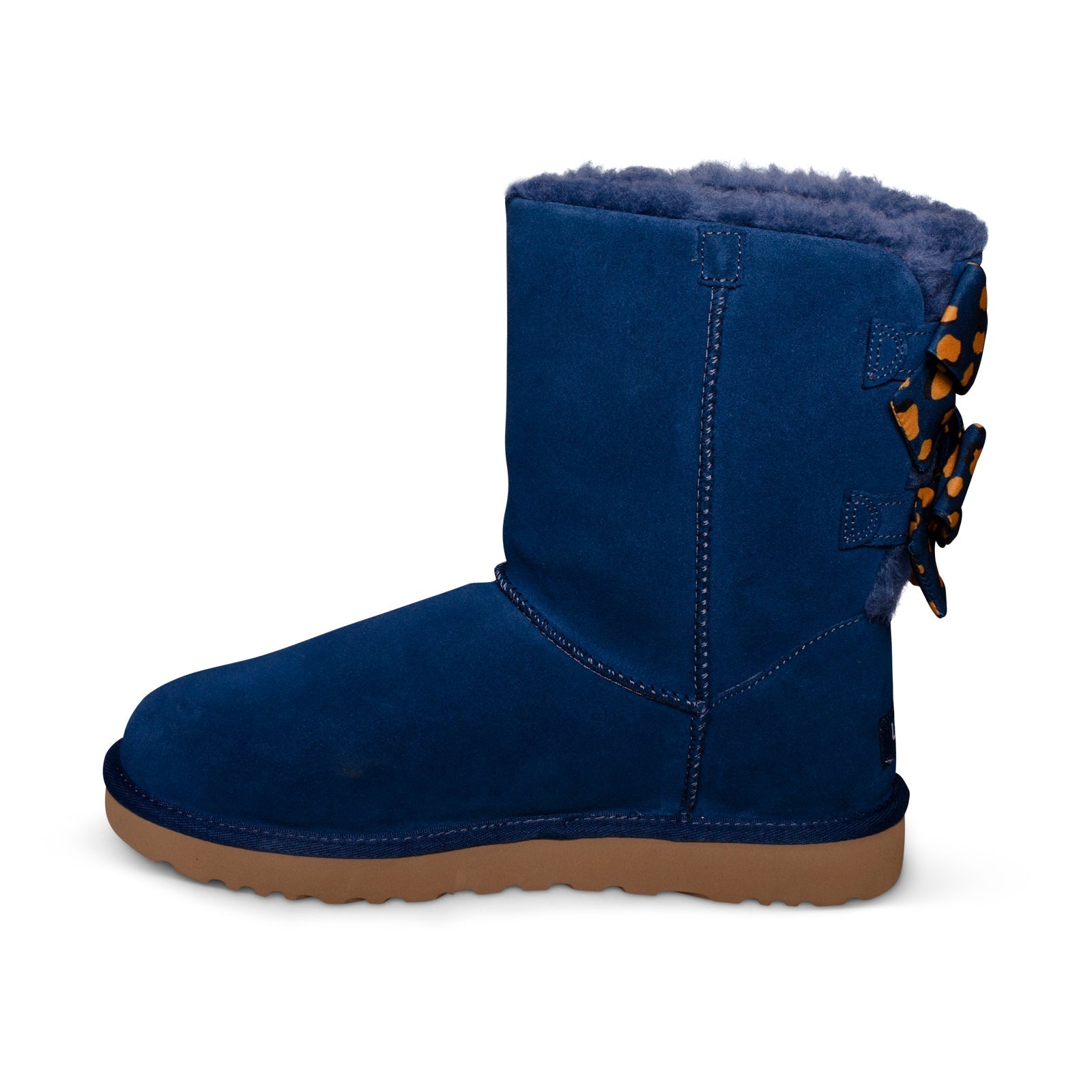 UGG Bailey Bow Retro Spots Ocean Boots - Women's