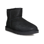 UGG Classic Mini Milky Way Black Boots - Women's