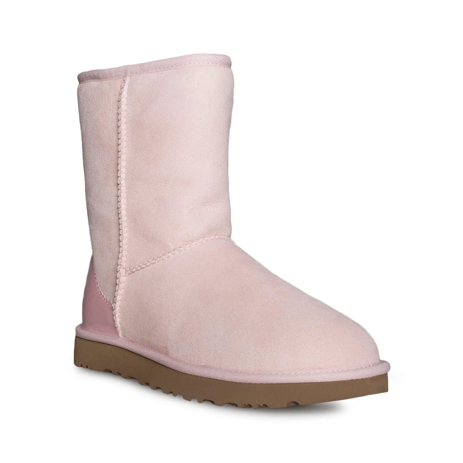 UGG Classic Short II Metallic Seashell Pink Boots - Women's