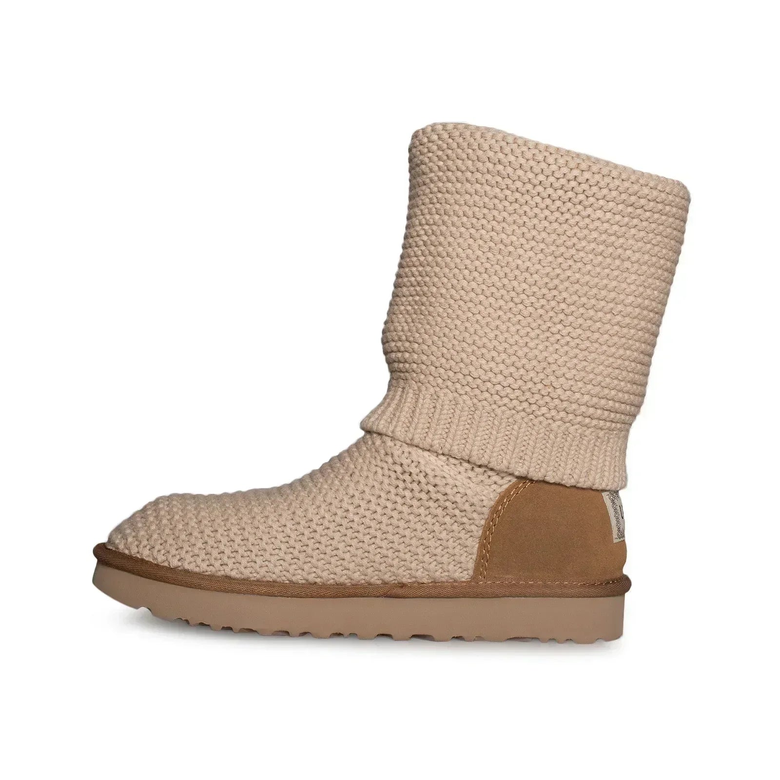 UGG Purl Cardy Knit Cream Boots - Women's