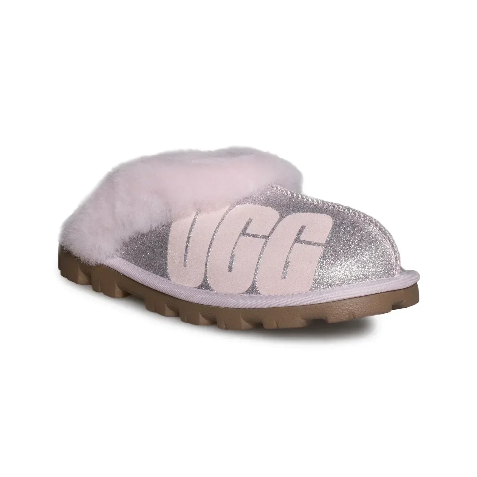 UGG Coquette Sparkle Seashell Pink Slippers - Women's