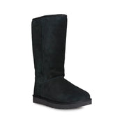 UGG Classic Tall II Animal Black Boots - Women's