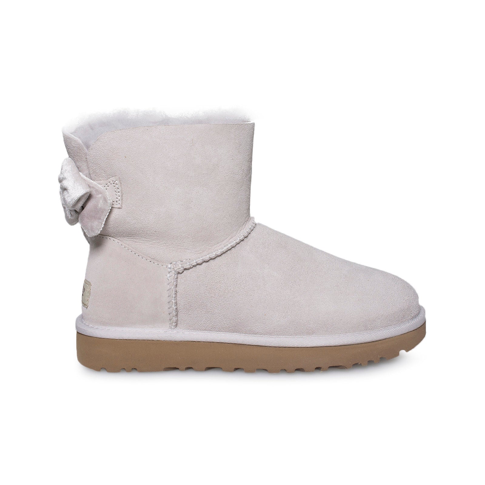 UGG Mini Bailey Bow II Velvet Ribbon Moonrise Boots