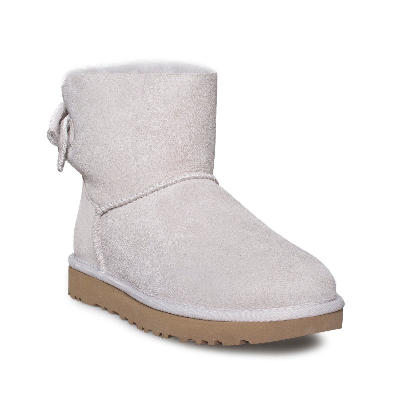 UGG Mini Bailey Bow II Velvet Ribbon Moonrise Boots