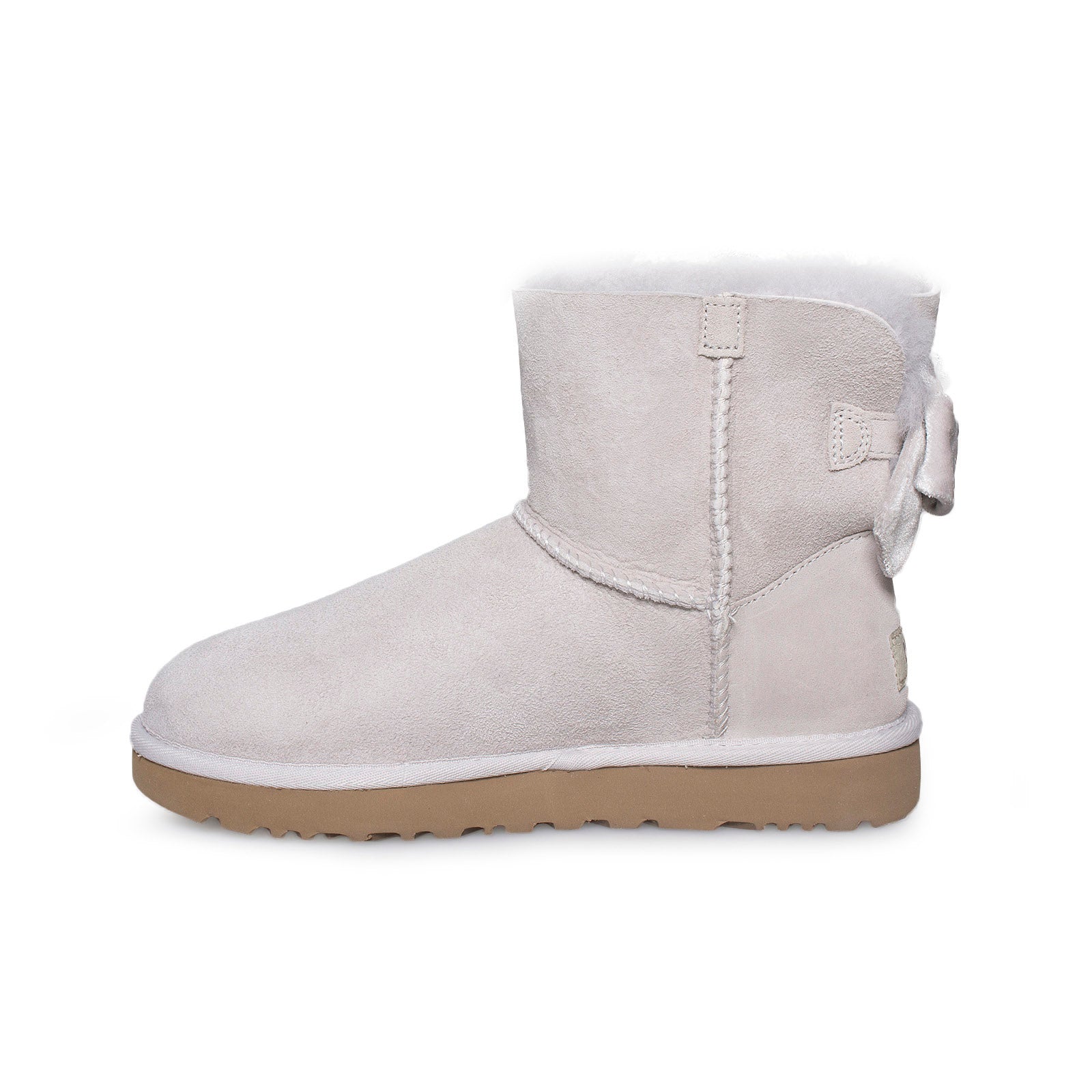 UGG Mini Bailey Bow II Velvet Ribbon Moonrise Boots