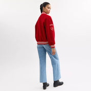 Coach Outlet Wool Varsity Jacket With Patches