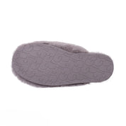 UGG Fluff Clog Grey Slippers - Women's