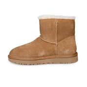 UGG Mini Bailey Logo Strap Chestnut Boots - Women's