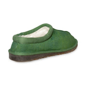 UGG Tasman Natural Canvas Leaf Green Slippers - Men's