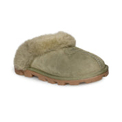 UGG Coquette Burnt Olive Slippers - Women's