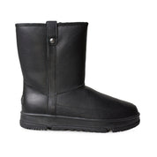 UGG Classic Weather Short Black Boots - Women's