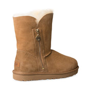 UGG Bailey Zip Short Chestnut Boots - Women's