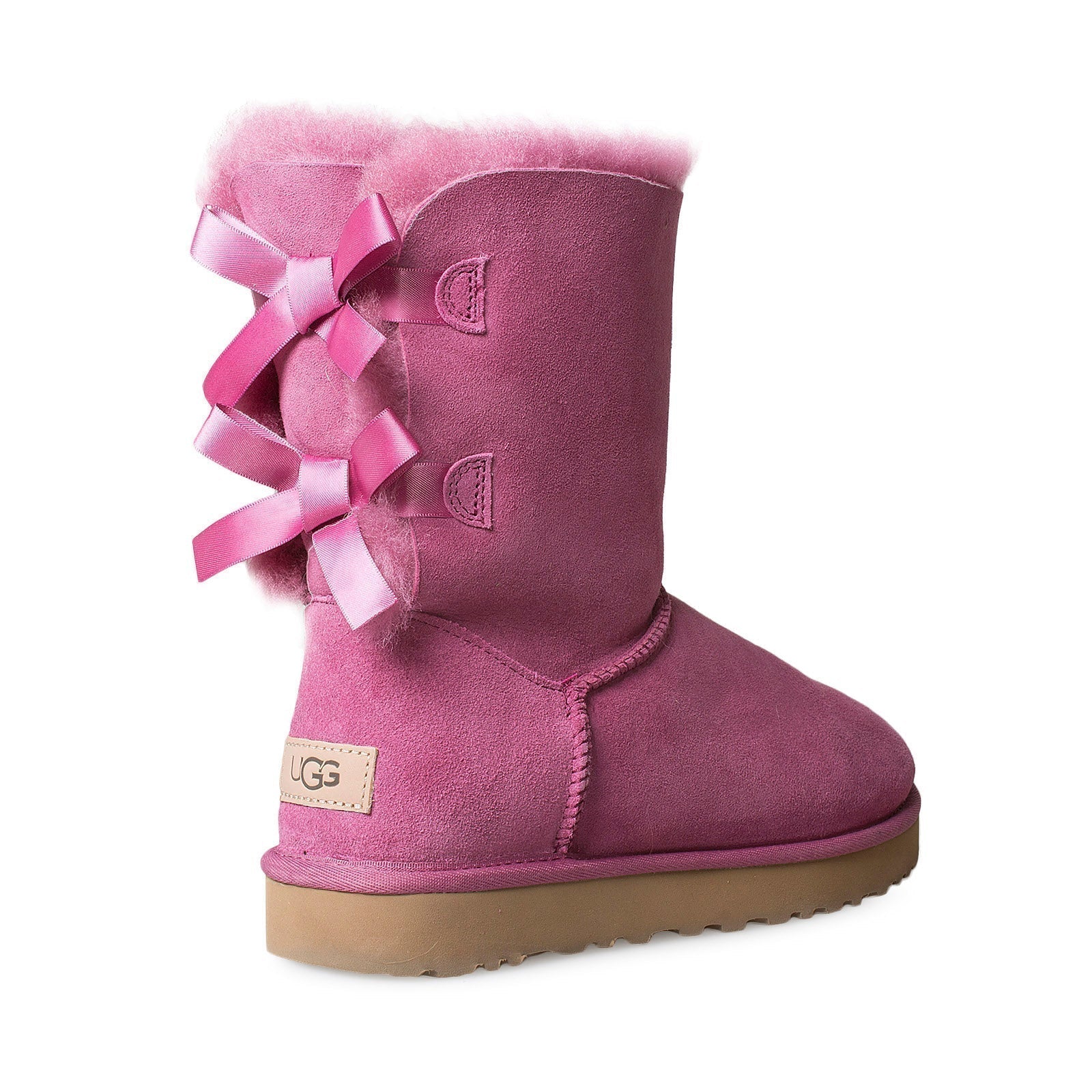 UGG Bailey Bow II Dark Dusty Rose Boots - Women's