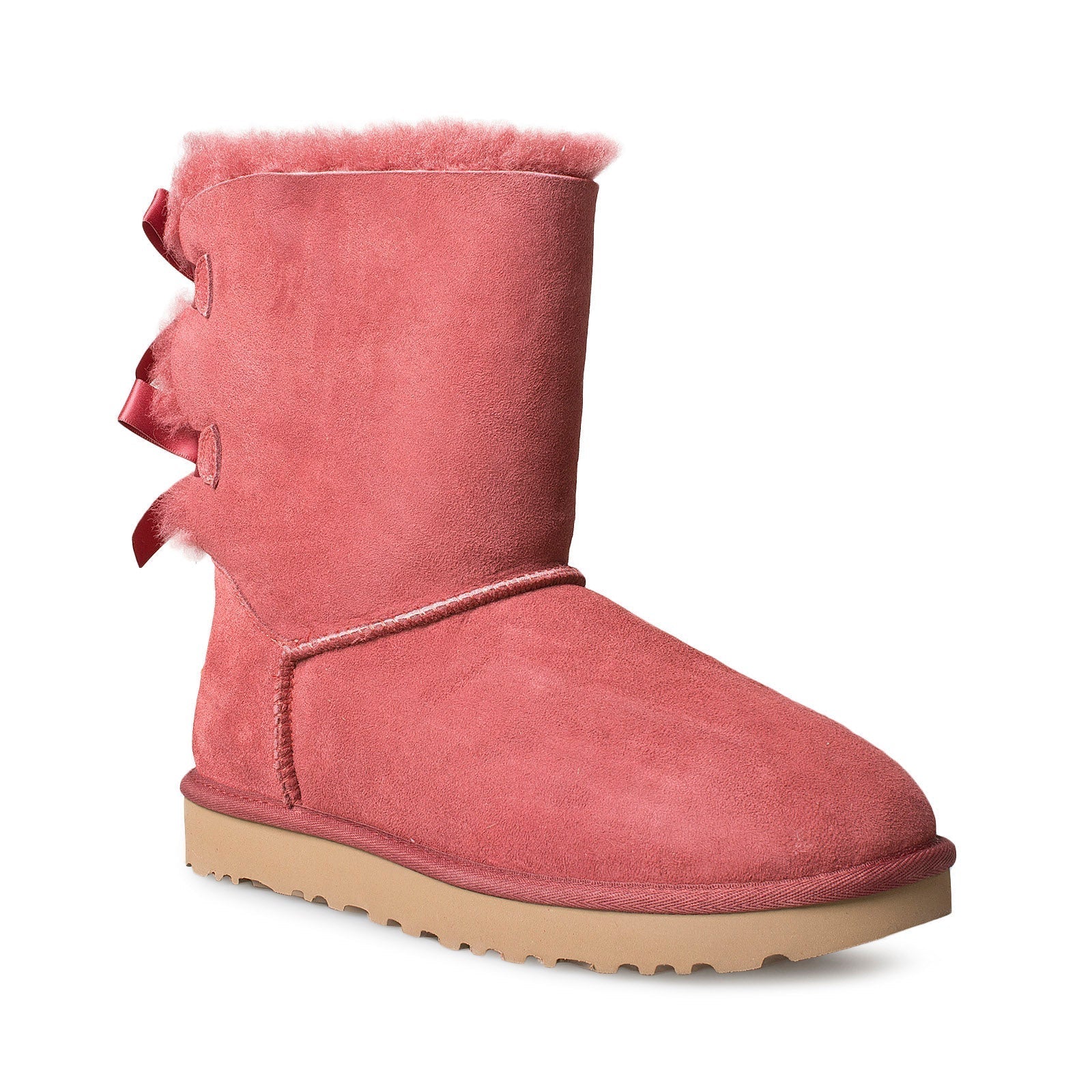 UGG Bailey Bow II Timeless Red Boots - Women's