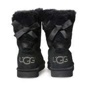 UGG Classic Bling Short Black Boots - Women's