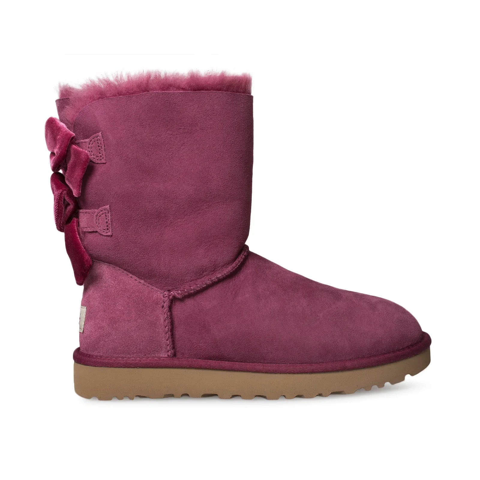 UGG Bailey Bow II Velvet Ribbon Bougainvillea Boots - Women's