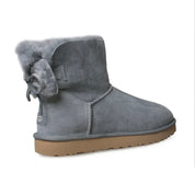 UGG Classic Double Bow Mini Geyser Boots - Women's