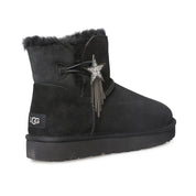 UGG Mini Bailey Star Black Boots - Women's