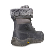 UGG Adirondack II Luxe Quilt Grey Boots