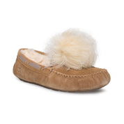 UGG Dakota Pom Pom Chestnut Slippers