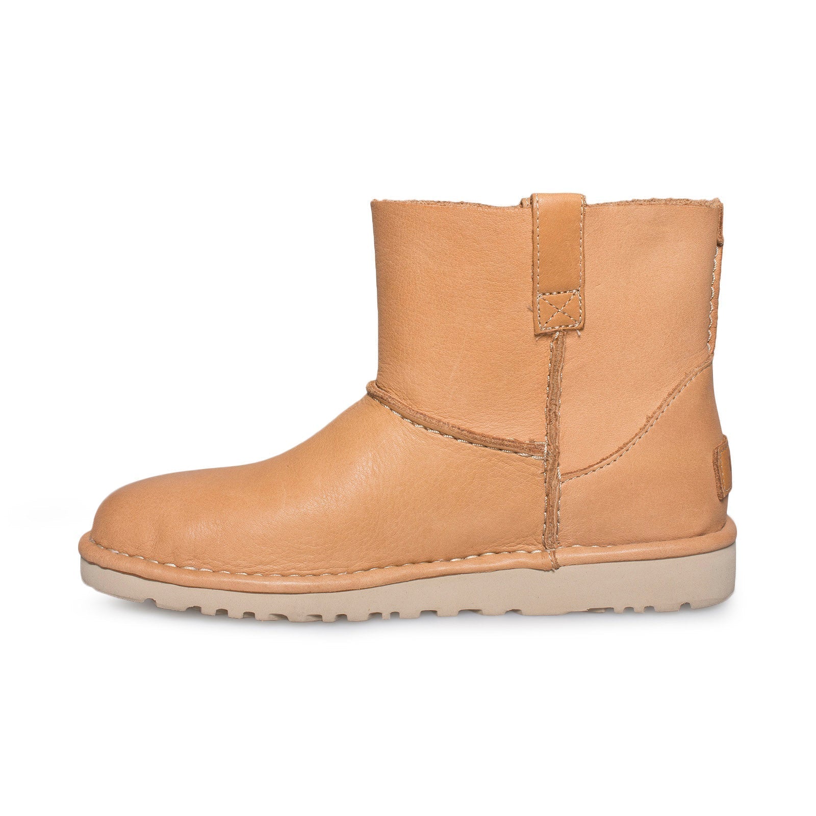 UGG Classic Unlined Mini Leather Chestnut Boots