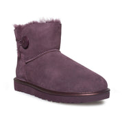 UGG Mini Bailey Button II Metallic Port Boots