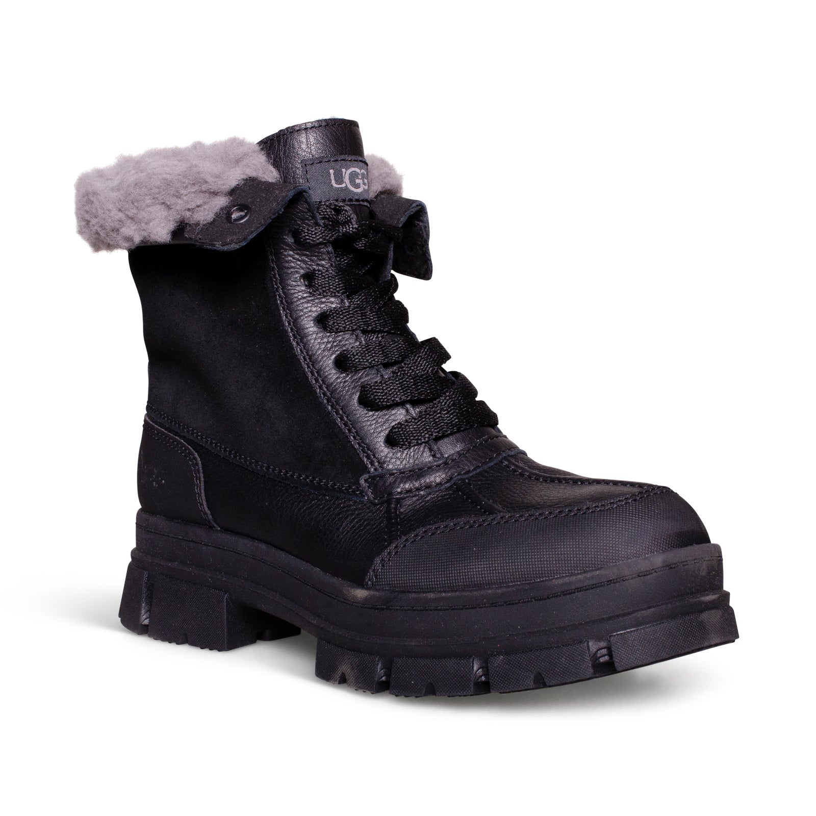 UGG Ashton Addie Black Boots - Women's