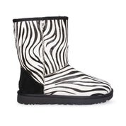 UGG Classic Short Exotic Zebra Boots