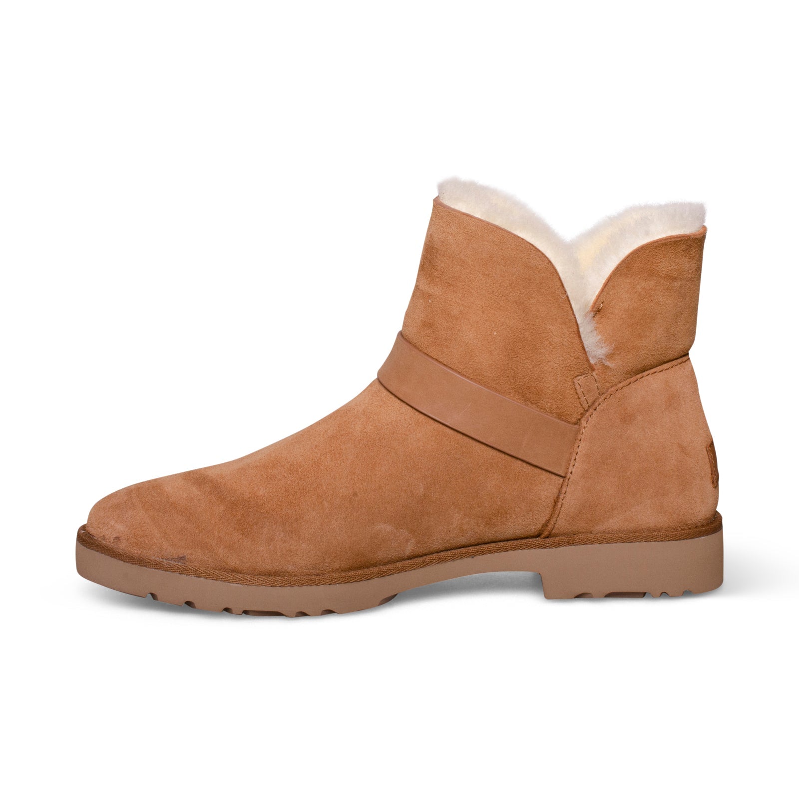 UGG Romely Short Buckle Chestnut Boots - Women's