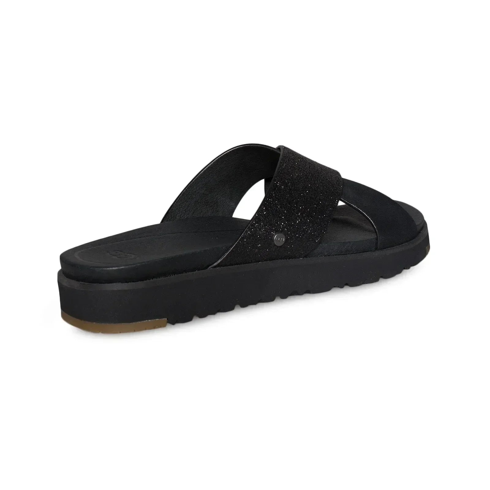 UGG Kari Glitter Black Flip Flops - Women's