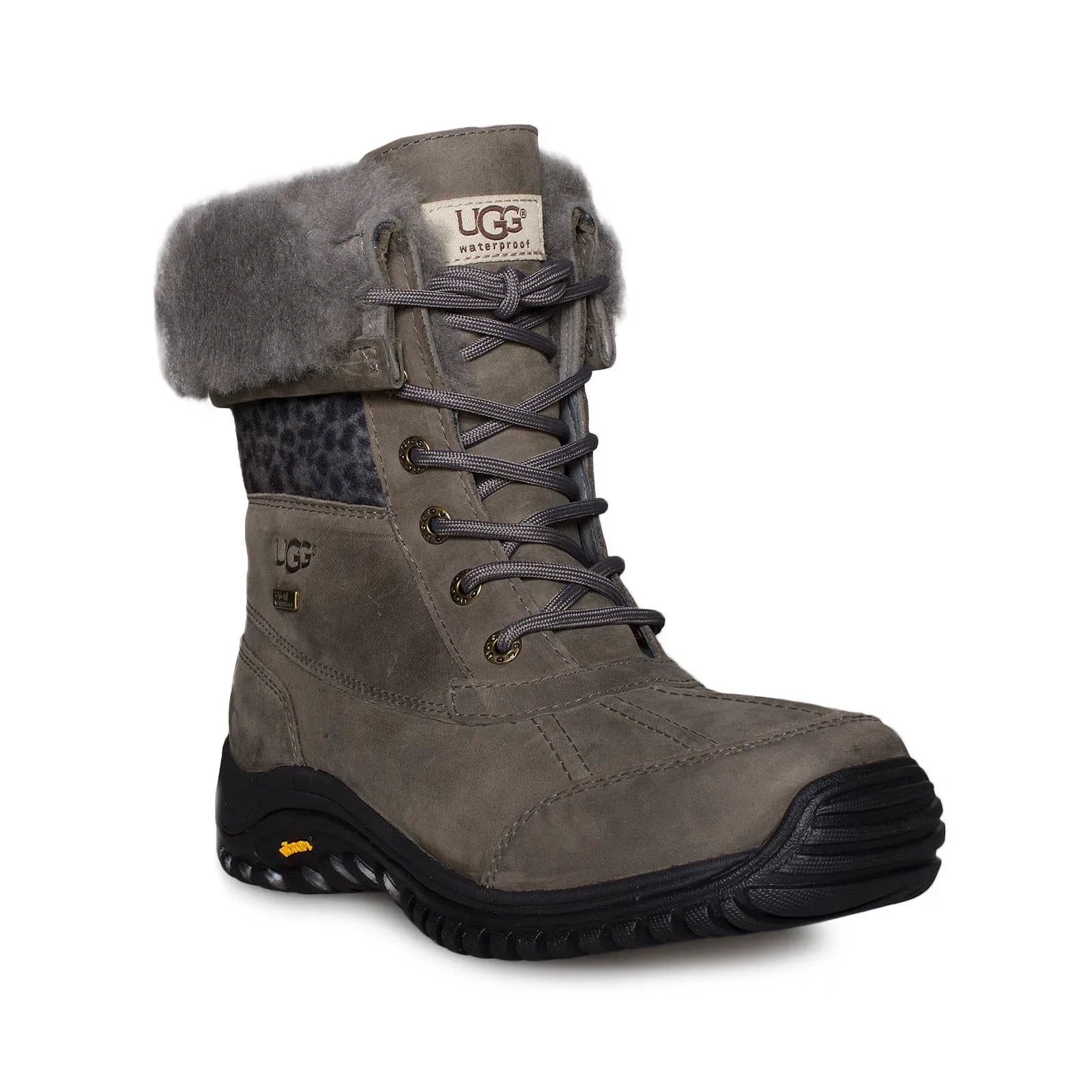 UGG Adirondack II Exotic Charcoal Boots - Women's