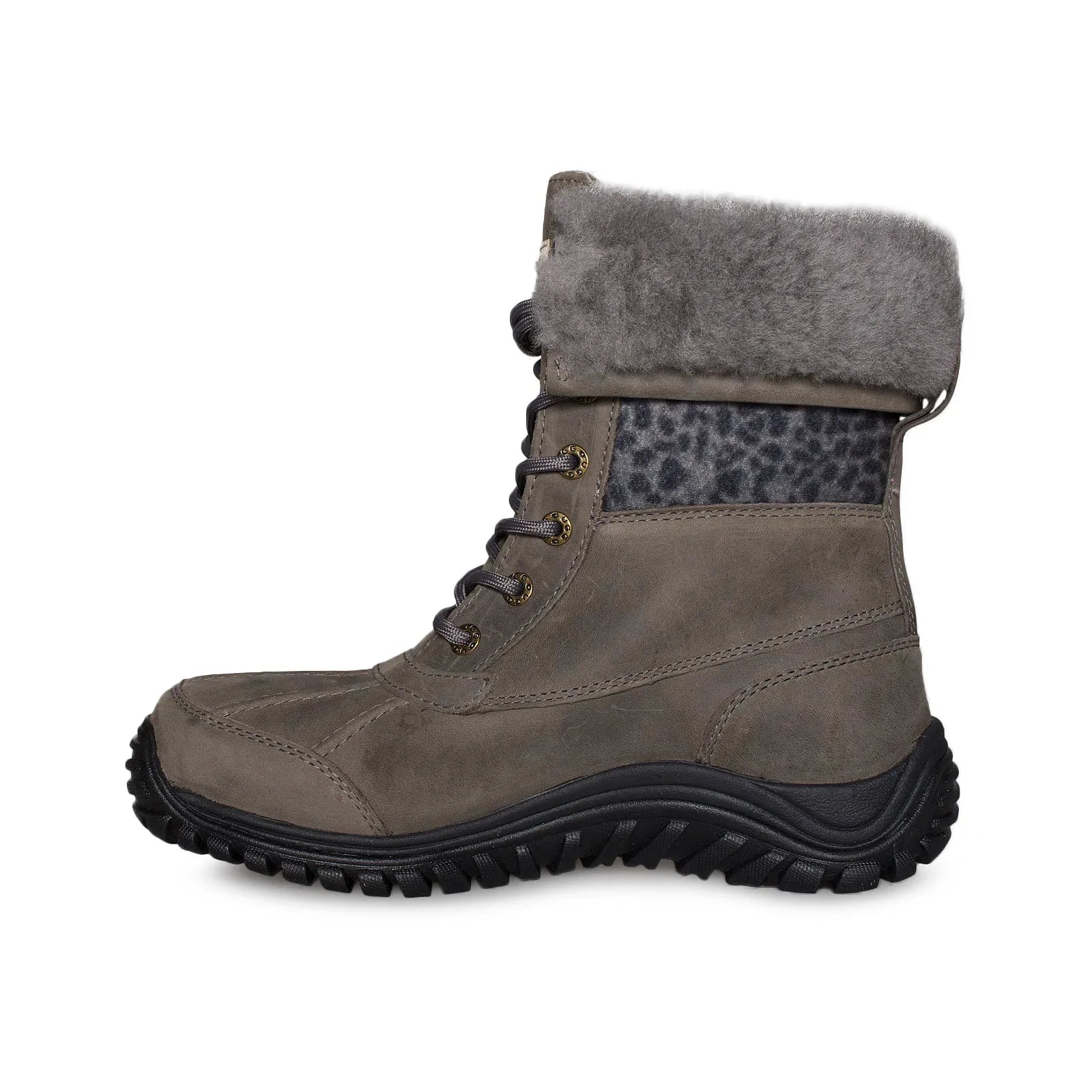 UGG Adirondack II Exotic Charcoal Boots - Women's