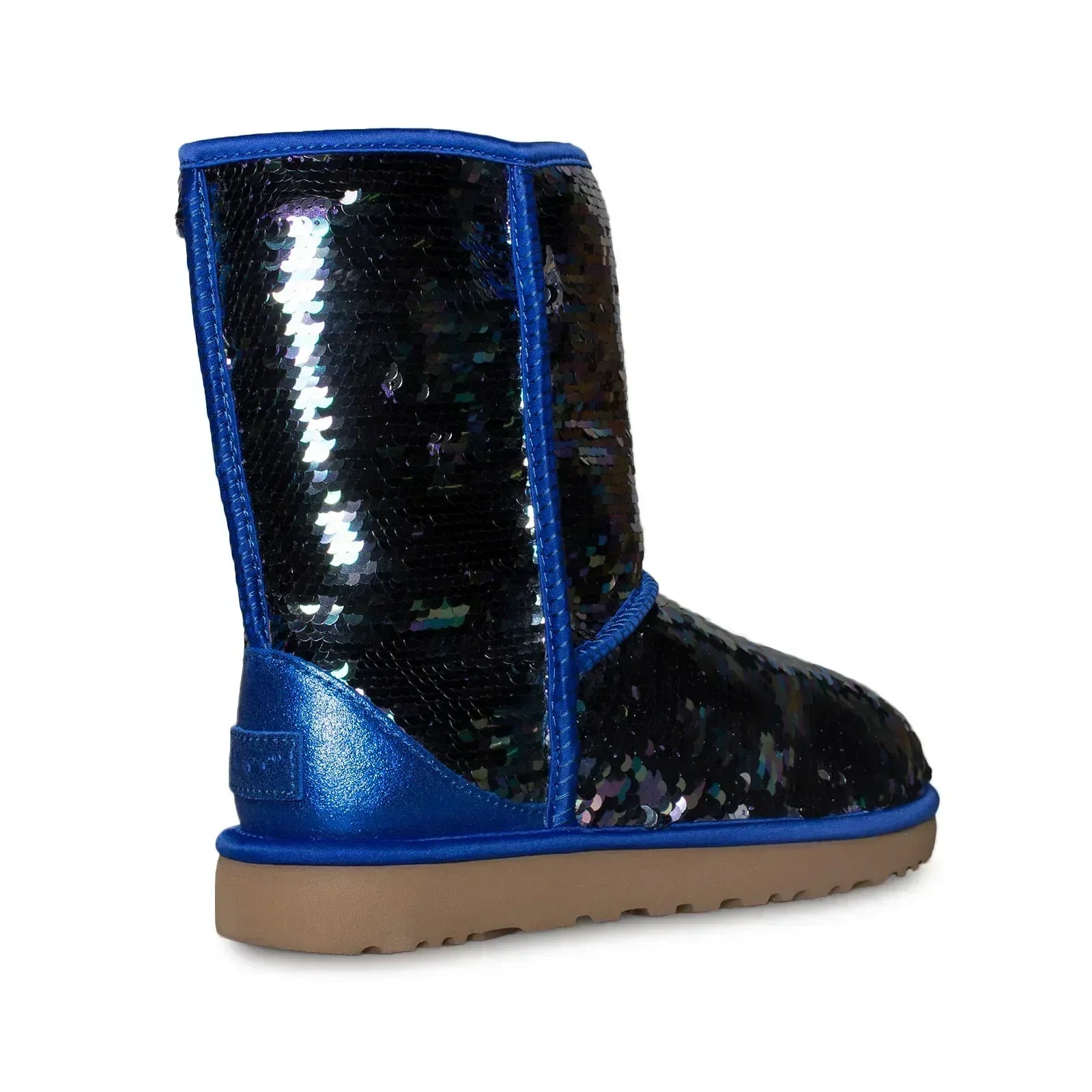 UGG Classic Short Sequin Navy Boots - Women's