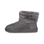 UGG Fluff Mini Quilted Charcoal boots - Women's