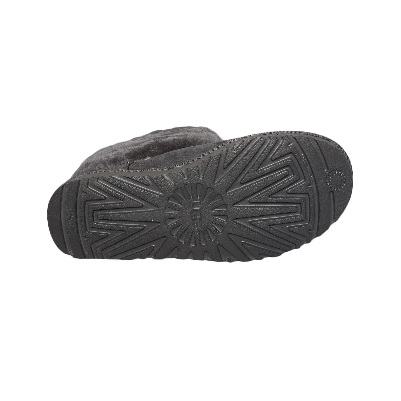 UGG Fluff Mini Quilted Charcoal boots - Women's