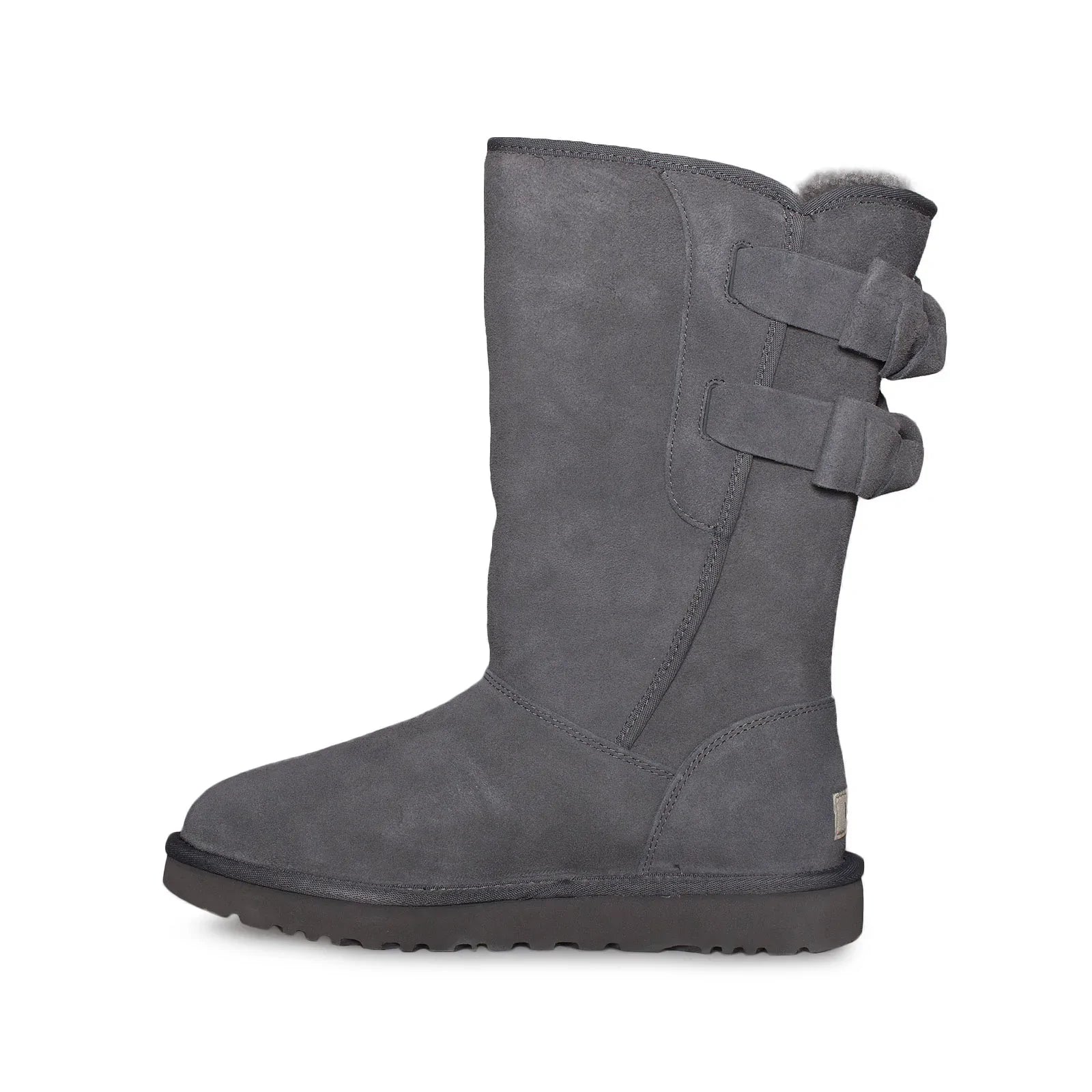 UGG Allegra Bow II Grey Boots - Women's