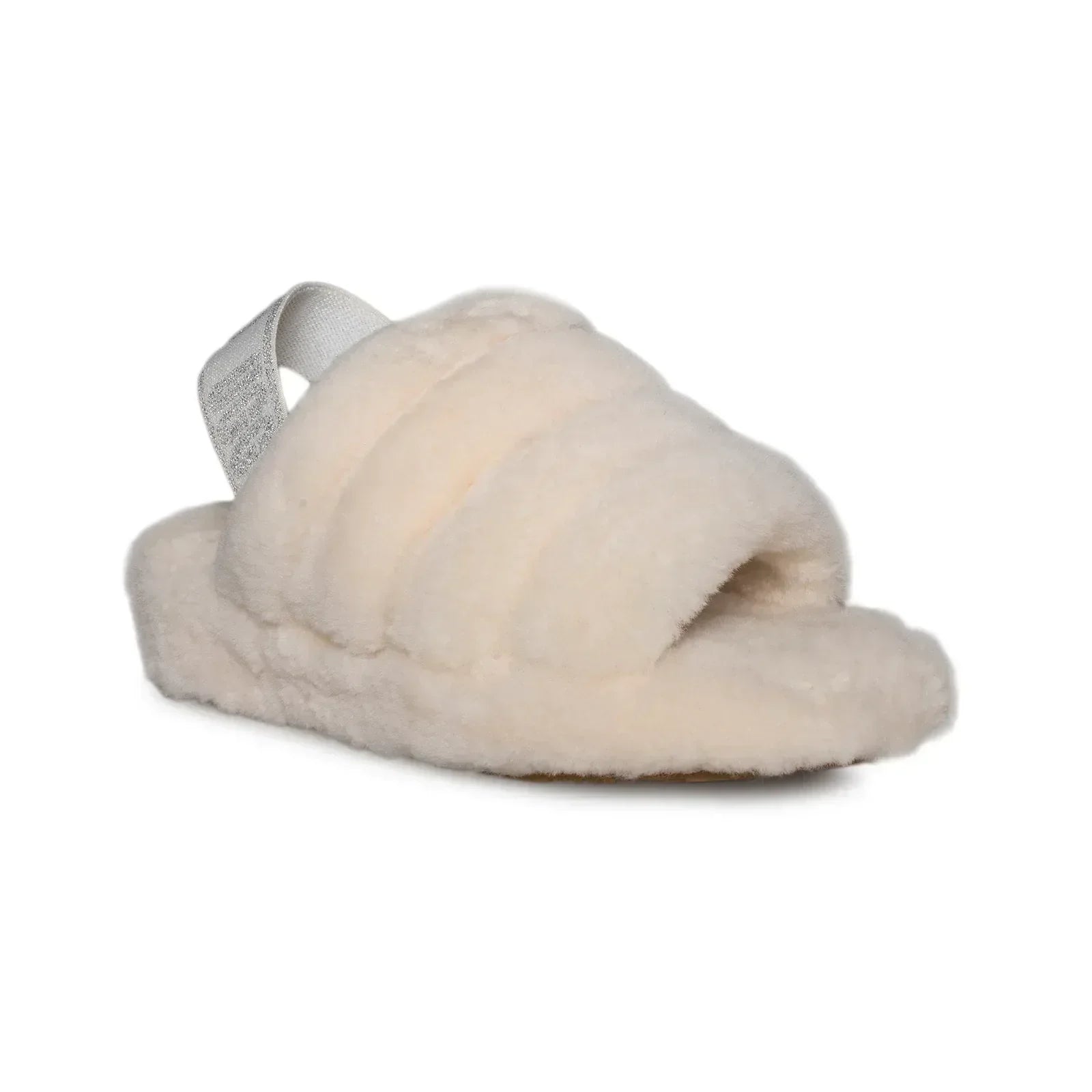 UGG Fluff Yeah Slide Cream Slippers - Women's