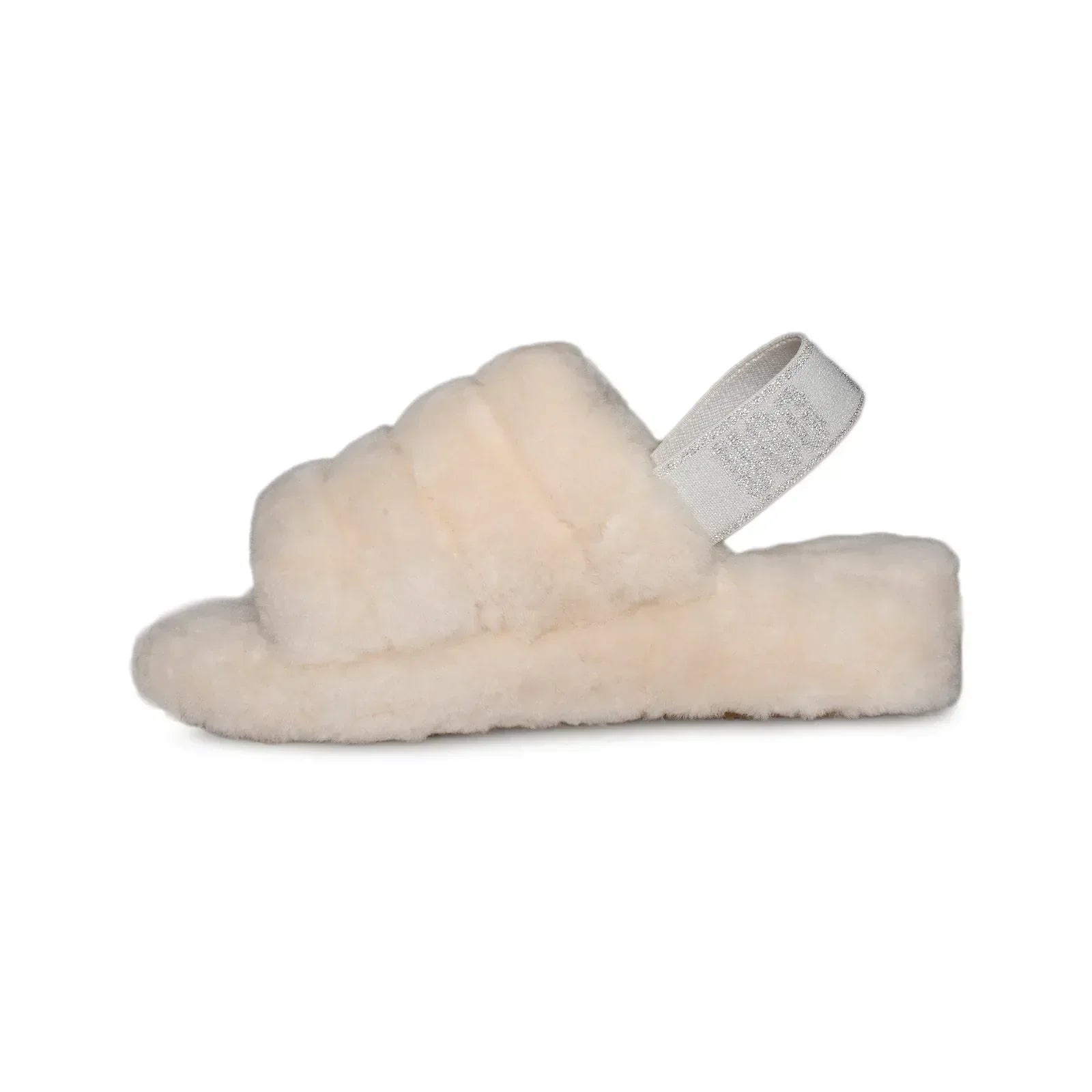 UGG Fluff Yeah Slide Cream Slippers - Women's