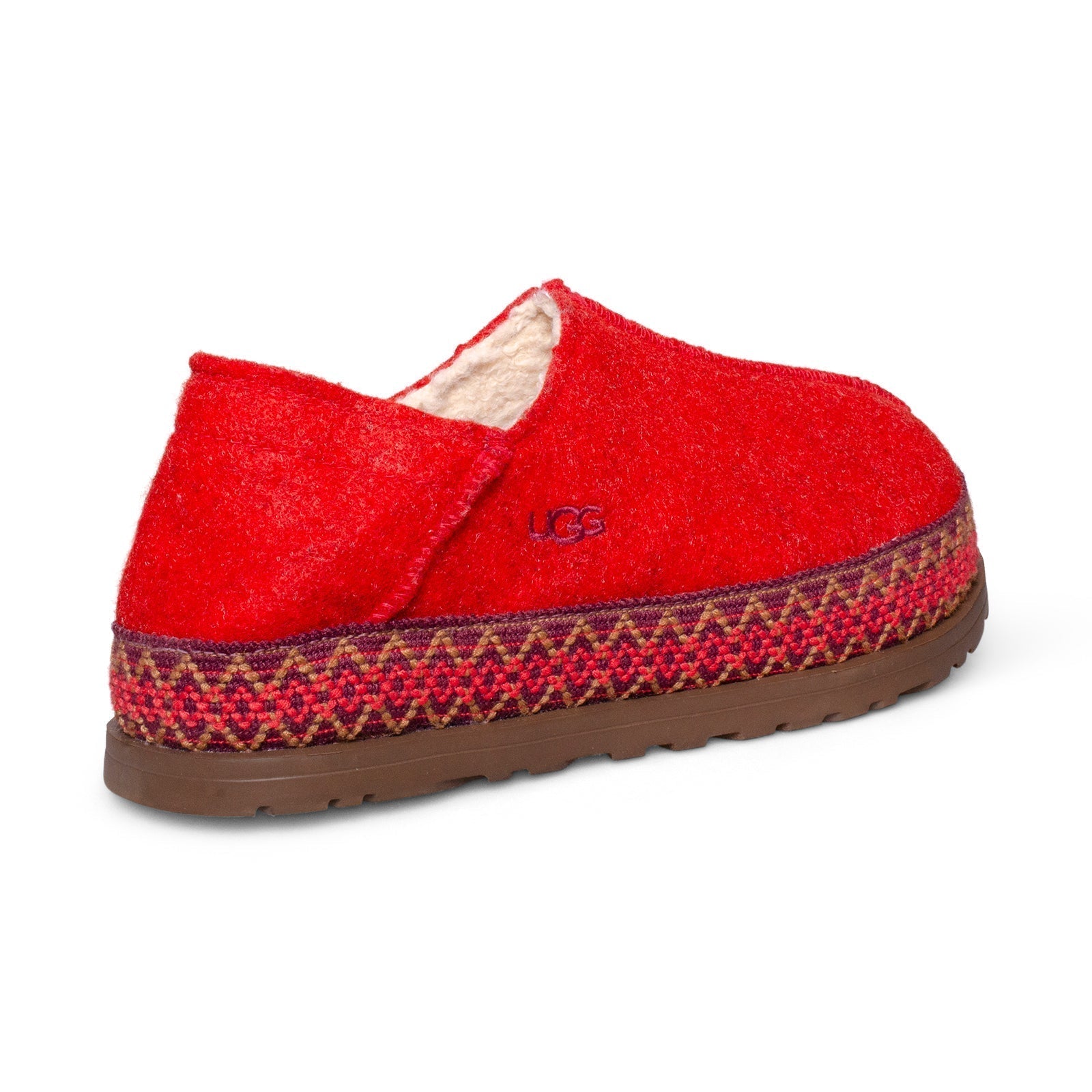 UGG Tasman Refelt Red Currant Slippers - Women's