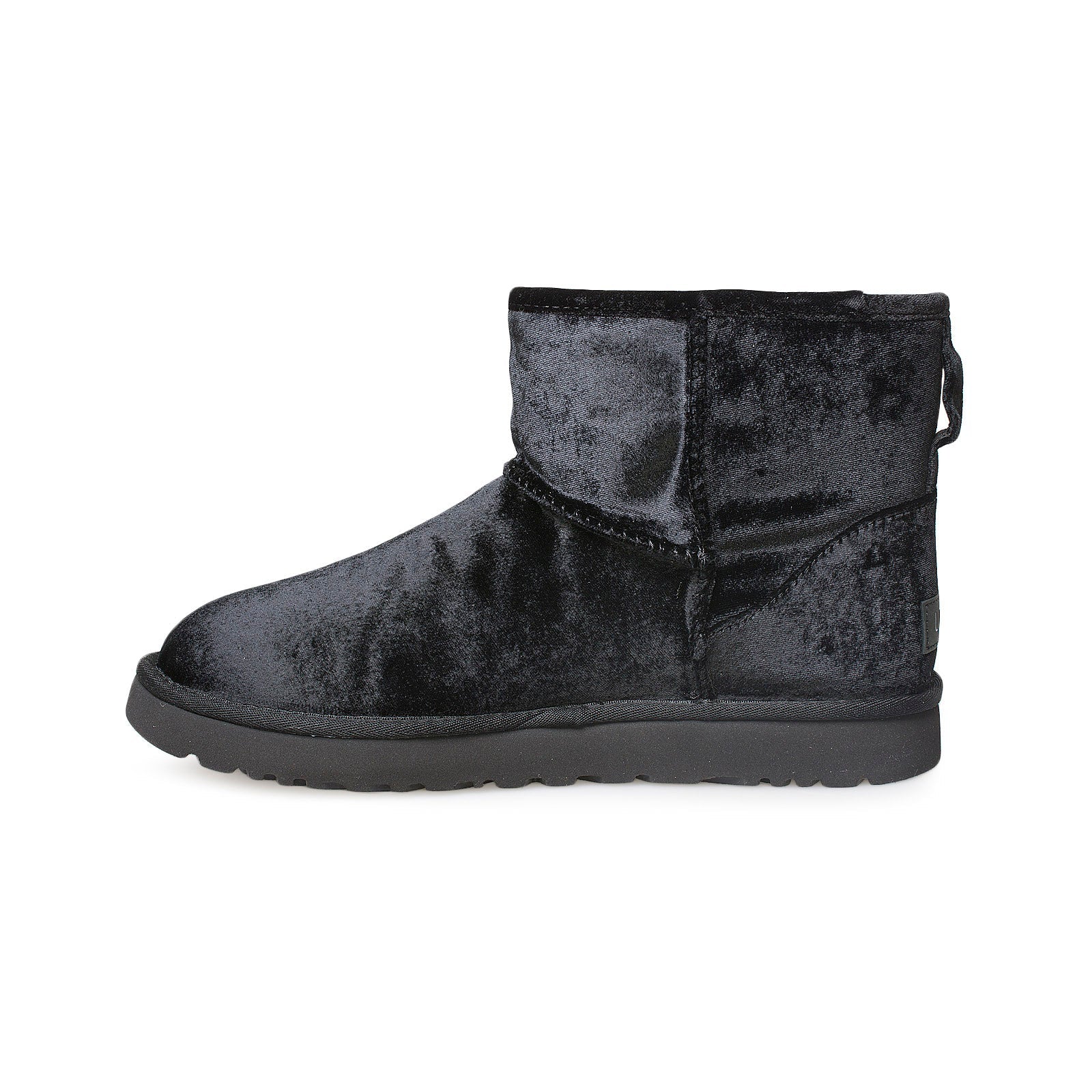 UGG Classic Mini Black Velvet Boots - Women's