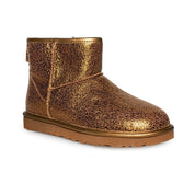 UGG Classic Mini Metallic Sparkle Bronze Boots - Women's