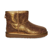 UGG Classic Mini Metallic Sparkle Bronze Boots - Women's