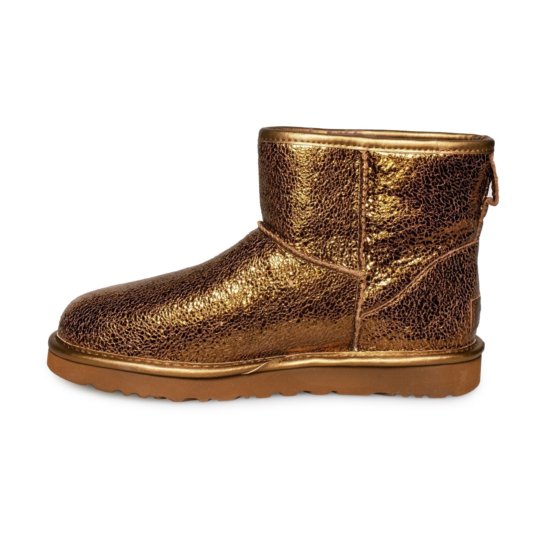 UGG Classic Mini Metallic Sparkle Bronze Boots - Women's