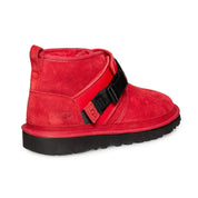 UGG Neumel Snapback Samba Red Boots - Women's