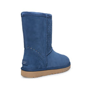 UGG Classic Short Sunshine Perf Navy Boots