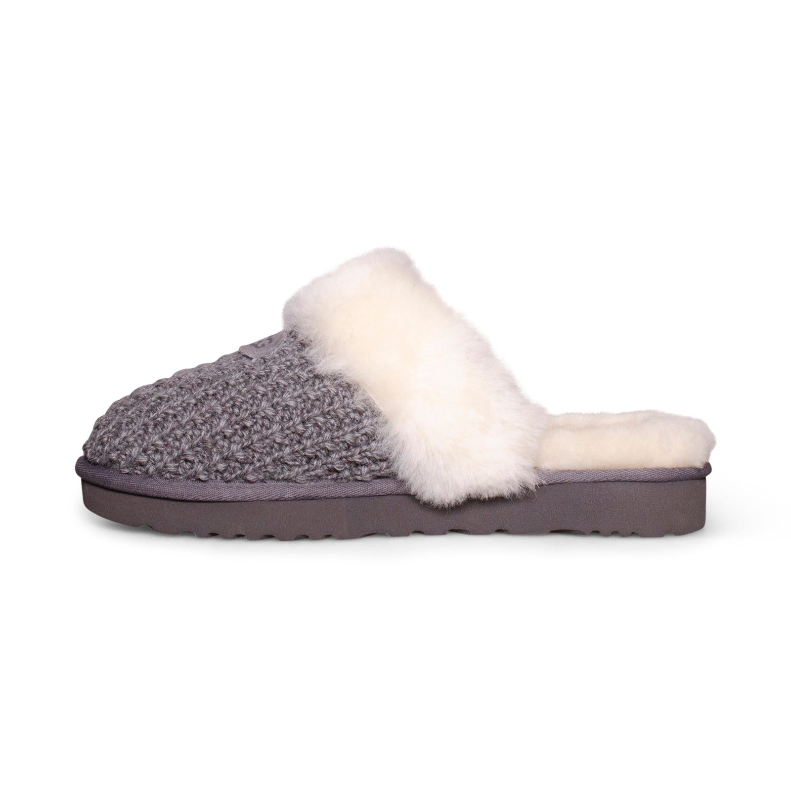 UGG Cozy Knit Charcoal Slippers - Women's