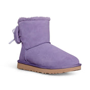 UGG Classic Double Bow Mini Lilac Mauve Boots - Women's