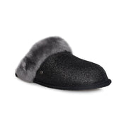 UGG Scuffette II Sparkle Black Slippers - Women's